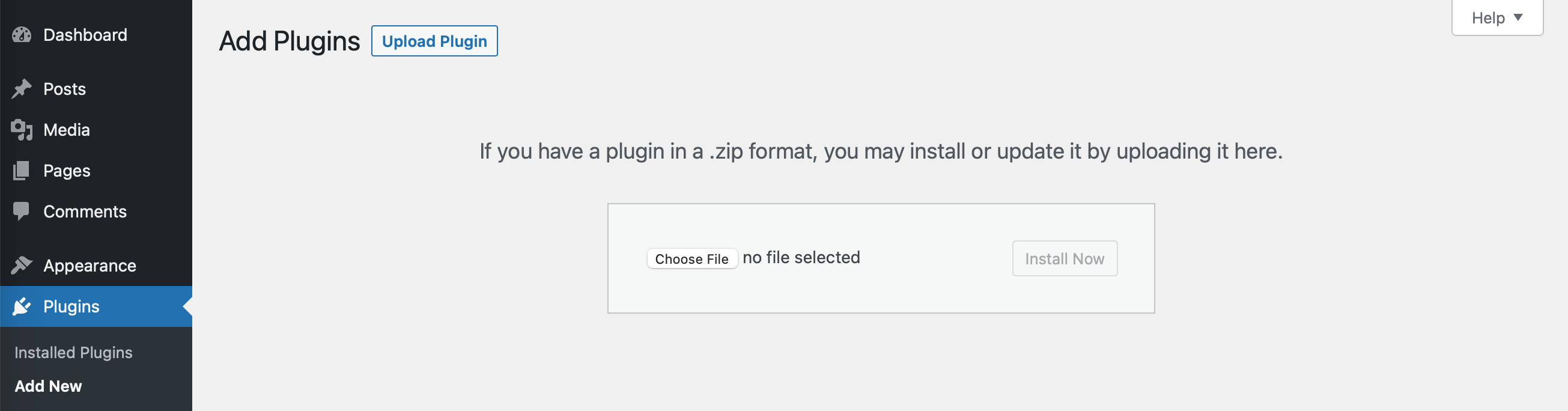 Install Plugin Manually