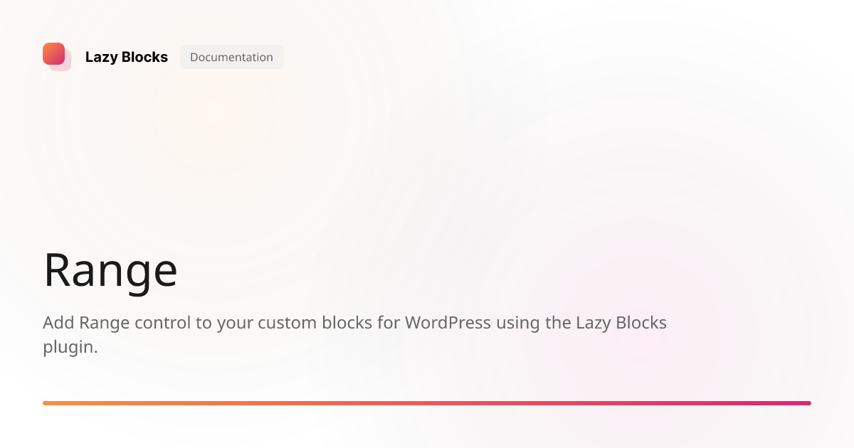 Range | Lazy Blocks
