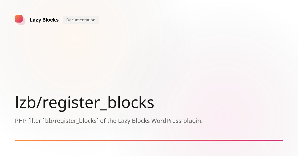 lzb/register_blocks | Lazy Blocks